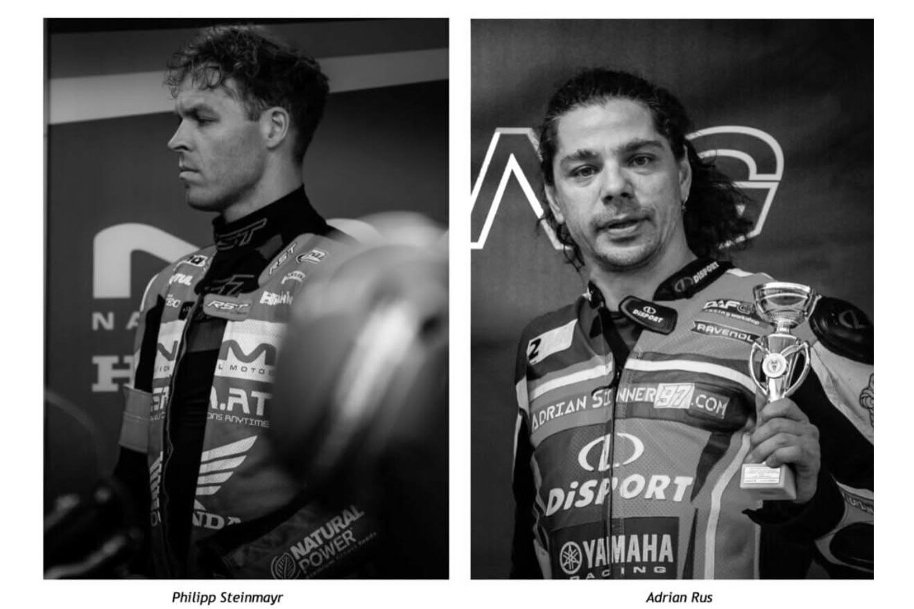 Philipp Steinmayr e Adrian Rus morreram na sequência de um grave acidente - Foto: FIM