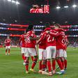 Benfica arrecada cerca de 52 milhões de euros por época em direitos audiovisuais negociados individualmente — Foto: IMAGO