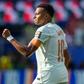 Mbappé em ação frente a Marrocos