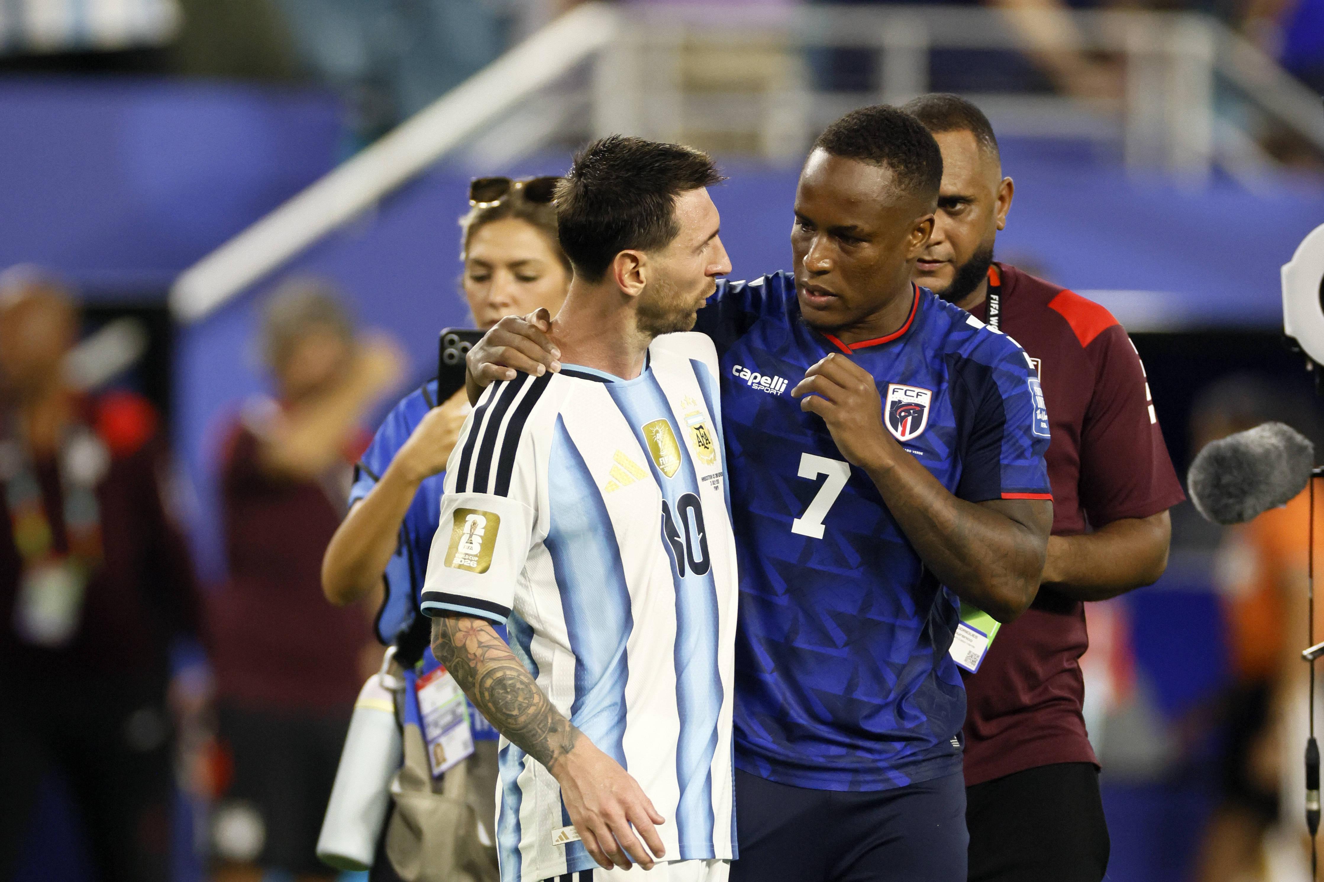Messi e Jovane Cabral