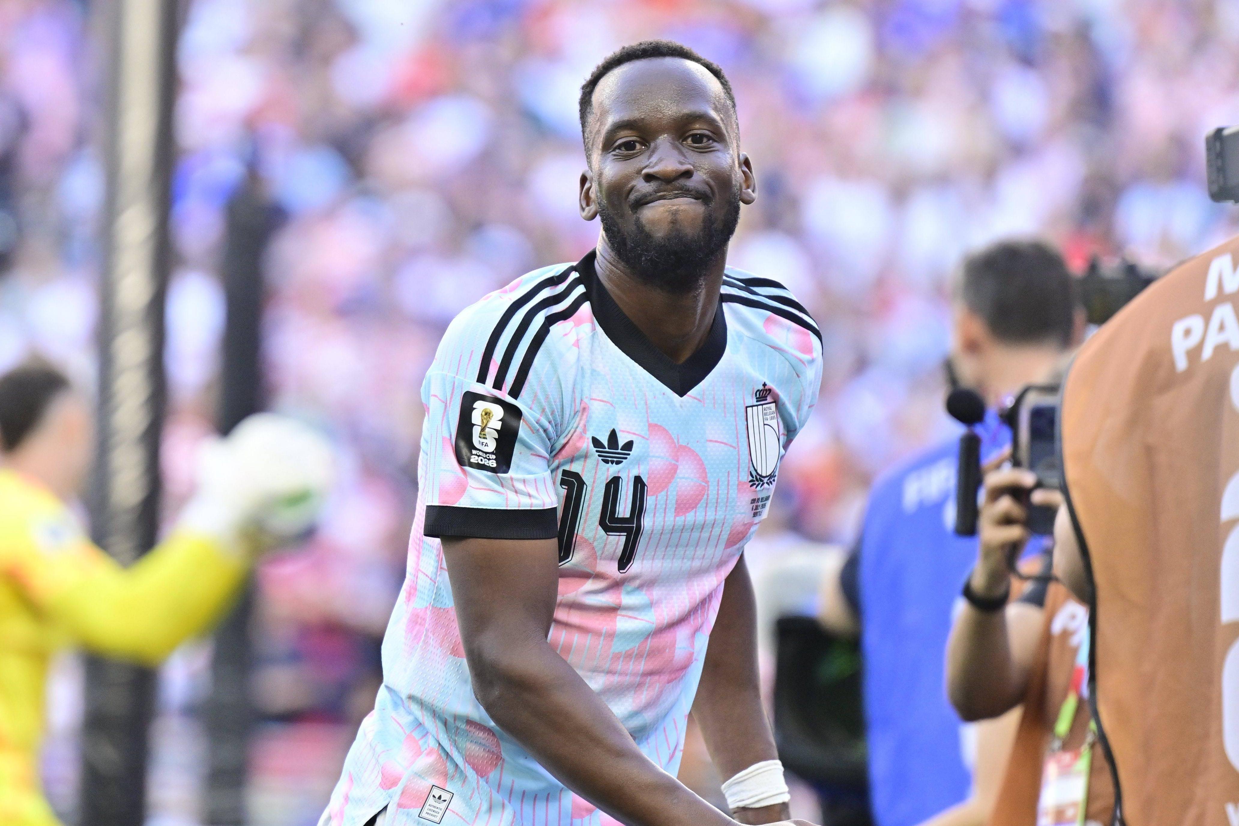 Dodi Lukebakio não marcou nem assistiu em três jogos pela Bélgica no Mundial 2026