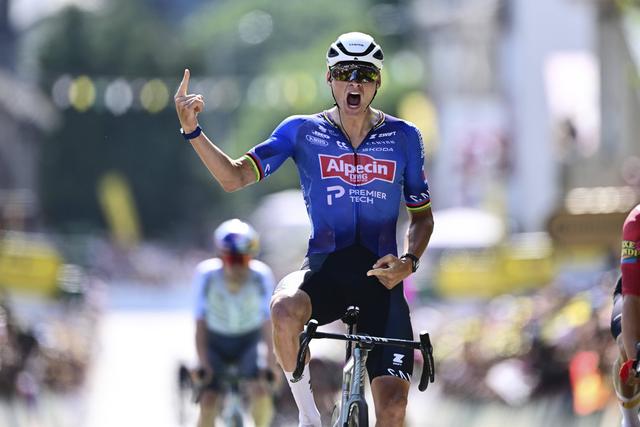 Tour: Mathieu van der Poel raramente falha...