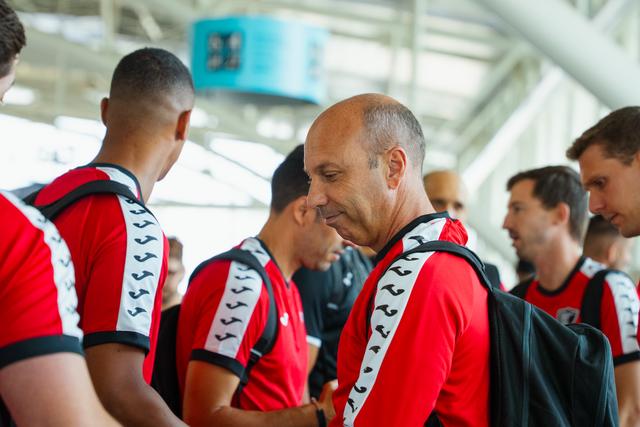Bruno Pinheiro orienta os viriatos no ano do regresso à Liga - Foto: Académico de Viseu