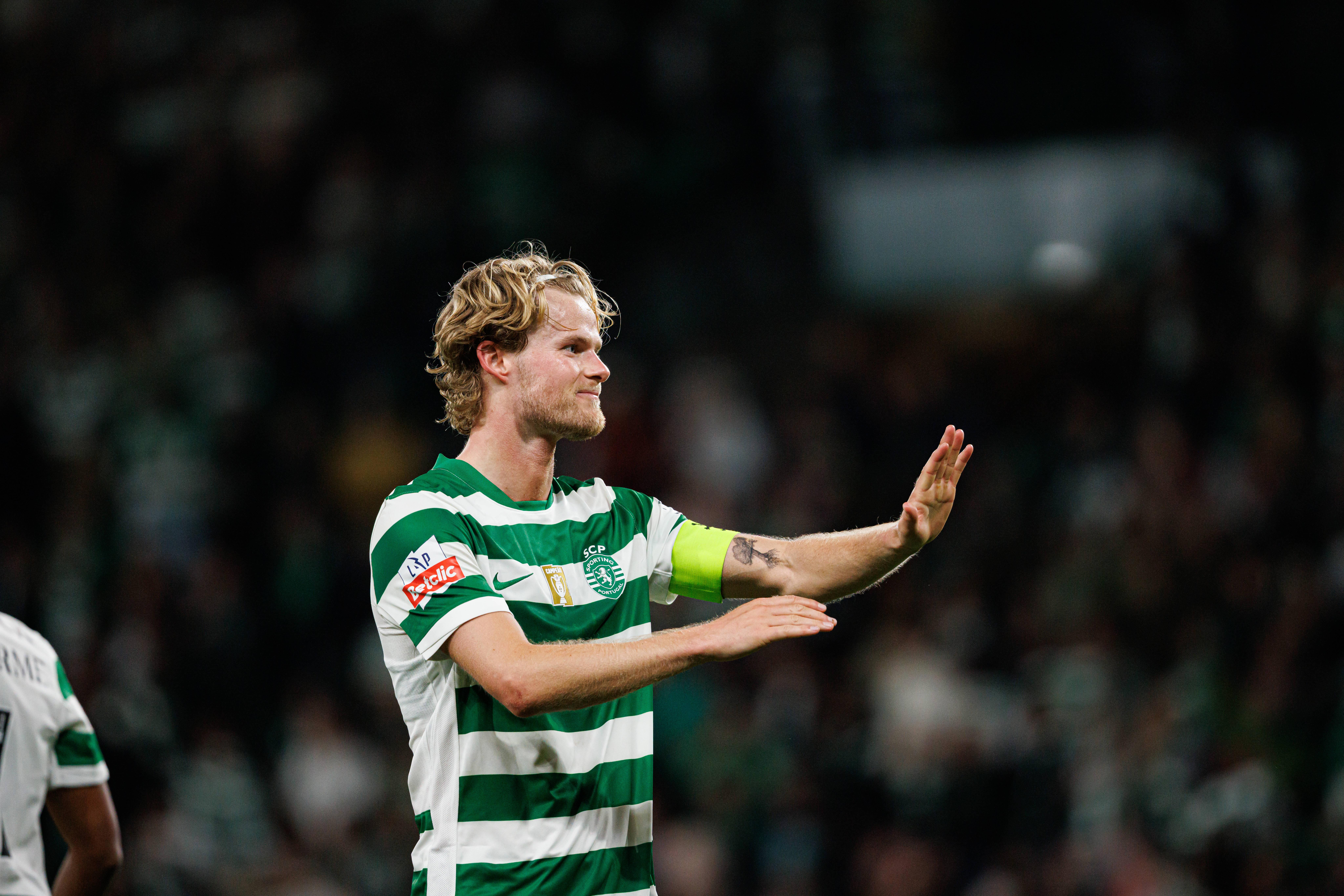 Hjulmand cumpriu 141 jogos pelo Sporting, marcou dez golos e fez dez assistências