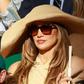 Jennifer Lopez em Wimbledon (IMAGO)