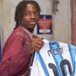 Manzambi não jogou, perdeu, mas Messi deu-lhe uma alegria