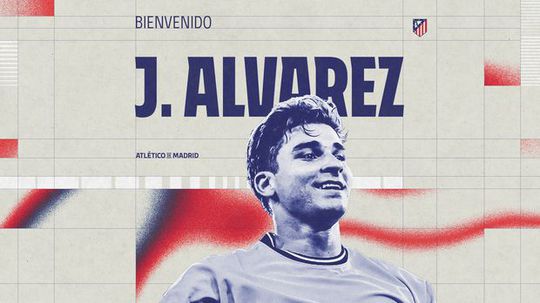 Oficial: Julián Álvarez é reforço do Atlético de Madrid