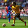 Fábio Silva com a camisola do Wolverhampton