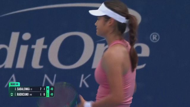 Raducanu perde a paciência com bebé que não parava de chorar