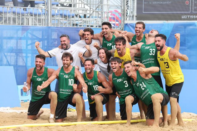 Equipa de andebol e praia traz medalha para Portugal