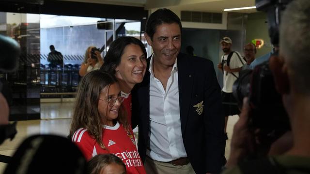 Rui Costa, presidente do Benfica (foto: Mariana Teotónio)