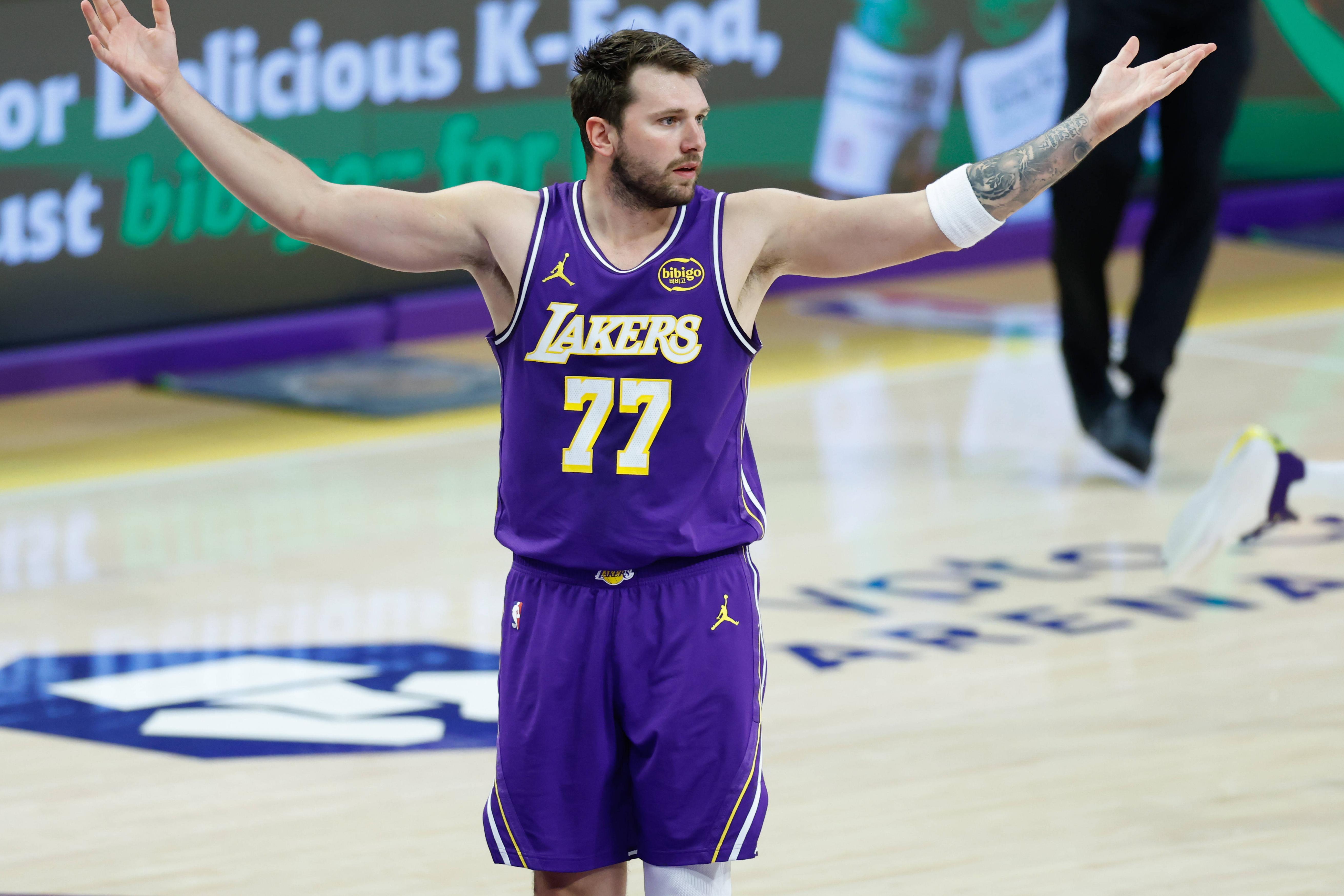 Luka Doncic é agora a maior estrela dos Lakers. IMAGO
