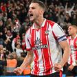 Harwood-Bellis somou 48 jogos, sete golos e duas assistências na última época — Foto: IMAGO
