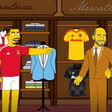 Ivanovic apresentado no Lens à moda dos Simpsons e com provocação