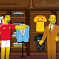 Ivanovic apresentado no Lens à moda dos Simpsons e com provocação
