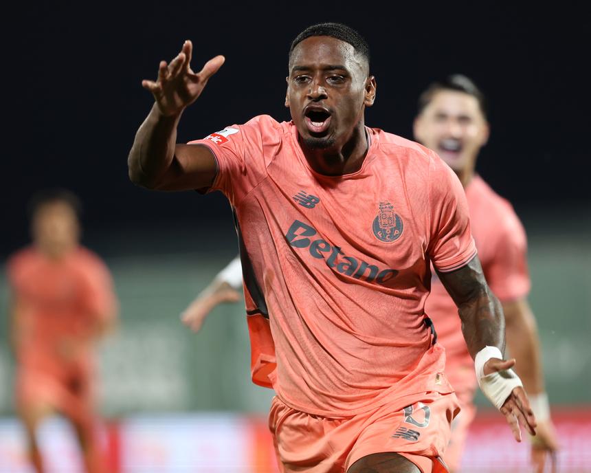 Pablo Rosario marcou o primeiro golo pelo FC Porto nos Arcos - Foto: Catarina Morais/KAPTA+