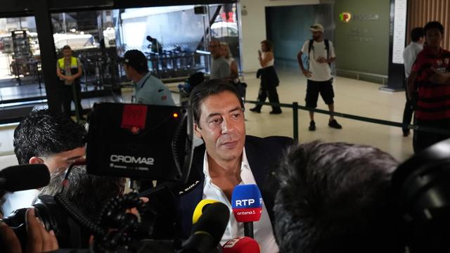 Rui Costa, presidente do Benfica (foto: Mariana Teutónio)