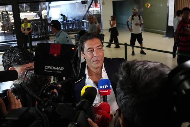 Rui Costa, presidente do Benfica (foto: Mariana Teutónio)