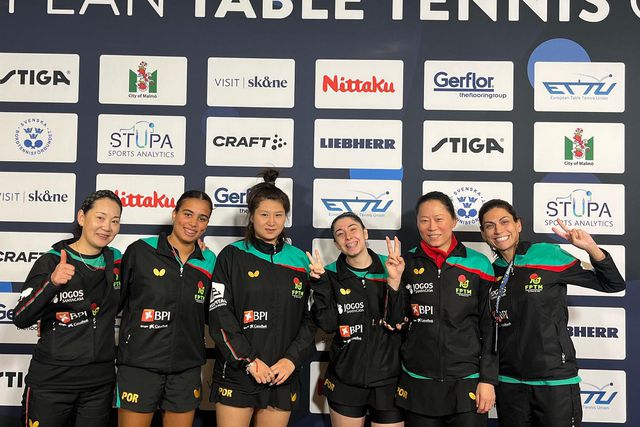 Ténis de mesa: Portugal já conhece os adversários para os oitavos de final