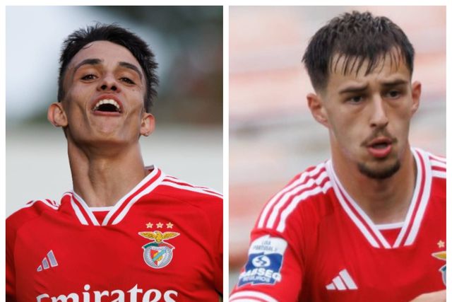 Dois jovens do Benfica atrás do sonho