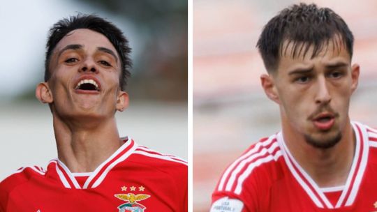 Dois jovens do Benfica atrás do sonho