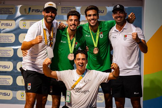 «Mais uma medalha para o desporto universitário!»