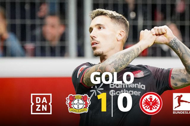 Magia de Grimaldo e azar de Zetterer colocam Leverkusen na frente (video)