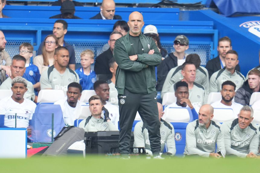Enzo Maresca, treinador do Chelsea