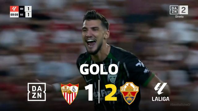 Golaço de Rafa Mir sela a reviravolta e gela o Ramón Sánchez-Pizjuán (vídeo)