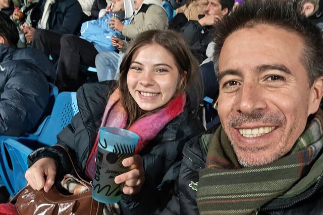 Gesto de Cavani salvou filha de jornalista