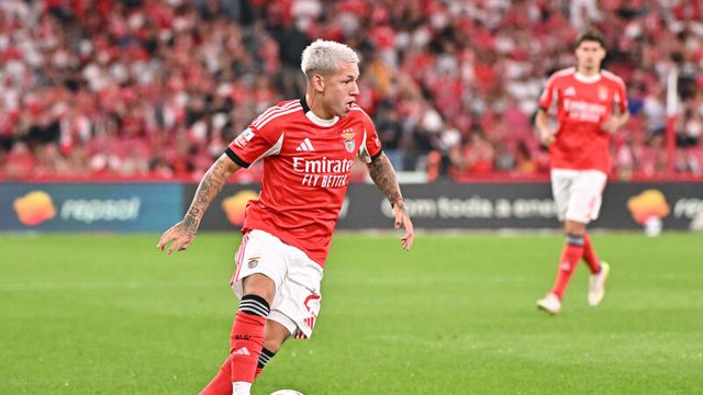 Prestianni com a camisola do Benfica -Miguel Lemos/KAPTA +