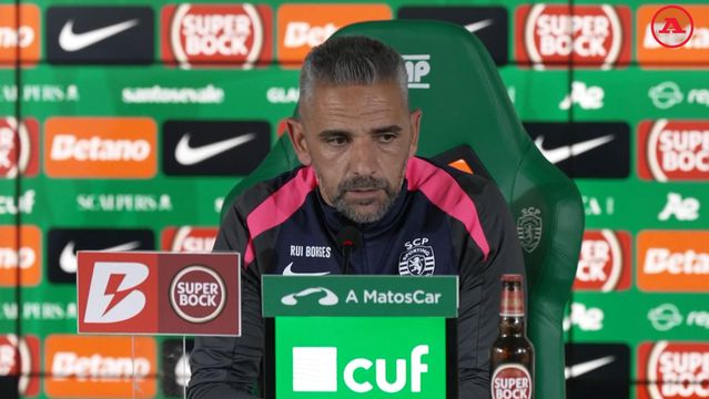 Rui Borges e a situação de St. Juste: «Era algo que tínhamos identificado»