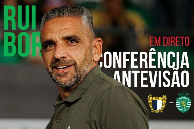 Acompanhe a conferência de Imprensa de Rui Borges