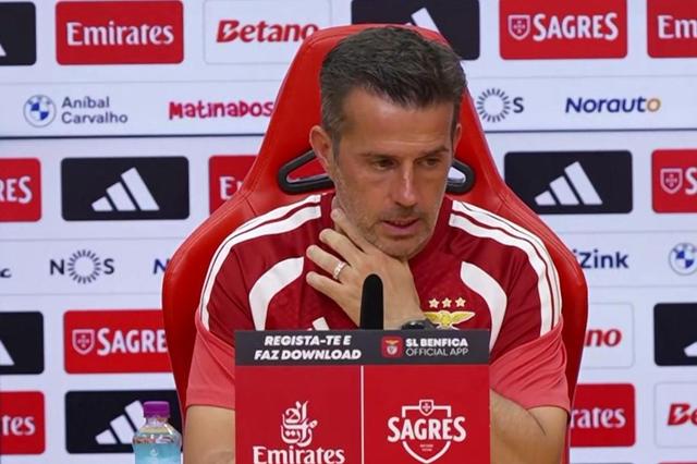 Marco Silva na conferência de Imprensa de antevisão do jogo com o Gil Vicente na Luz