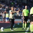 Alexandre Santana, adjunto do Casa Pia, no jogo com o FC Porto (foto: Sérgio Miguel Santos)