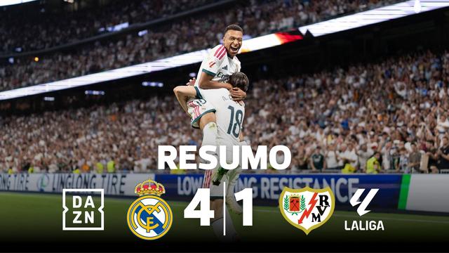 Mbappé brilha, Mourinho sorri e o Real voa em casa (resumo)
