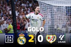 Álvaro Carreras marcou o segundo do Real Madrid