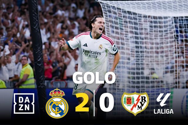 Álvaro Carreras marcou o segundo do Real Madrid