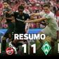 Colónia e Bremen empatam e continuam em igualdade na tabela (resumo)