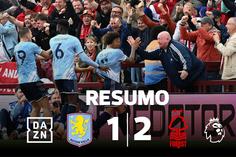 Que arranque é este, Aston Villa? Equipa de Unai Emery volta a perder (resumo)