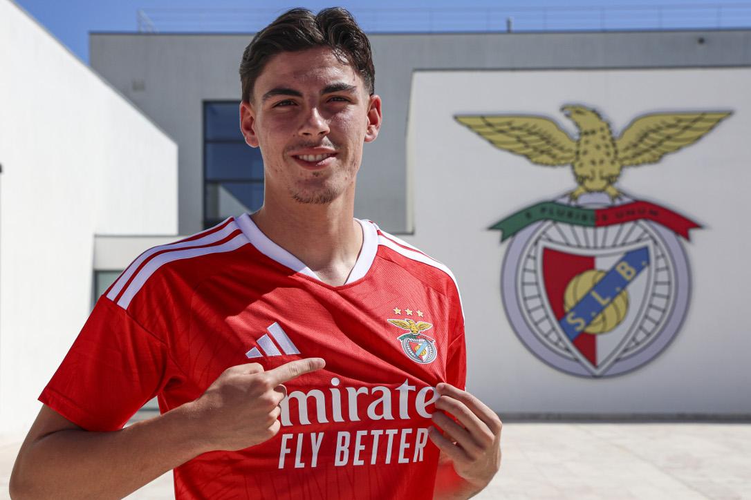 Martim Pereira, defesa-central do Benfica (foto: SL Benfica)