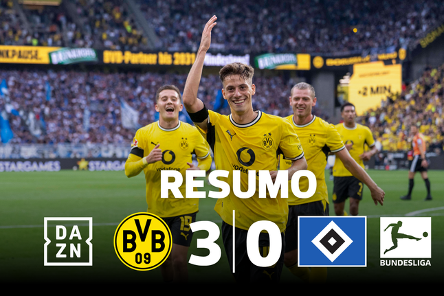 Fábio Silva e Nmecha constroem vitória tranquila do Dortmund (resumo)