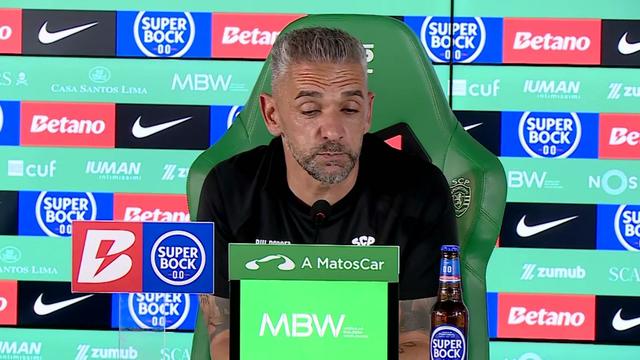 Rui Borges: «Chamar a atenção, sim... Não dá tempo para respirar»
