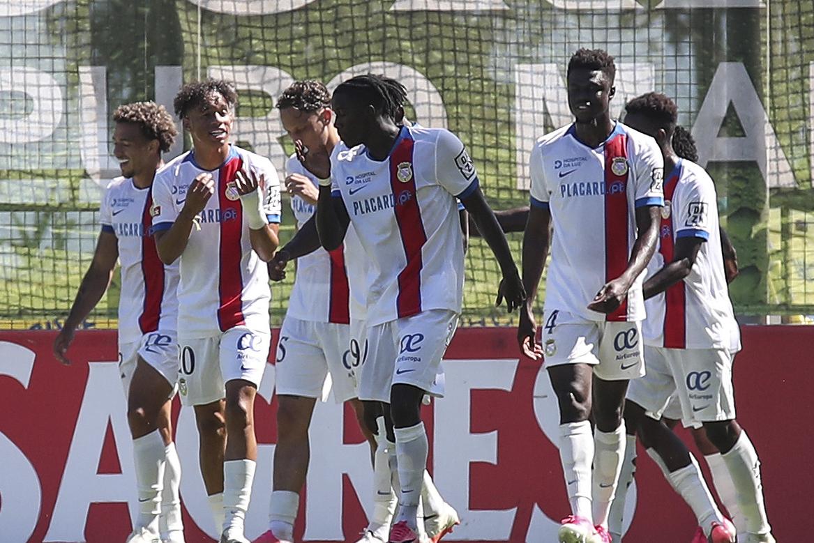 O Alverca venceu na Choupana com 8 minutos arrasadores na 1.ª parte. -Foto: HOMEM DE GOUVEIA/LUSA