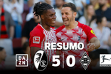 Friburgo implacável esmaga Monchengladbach e só sabe ganhar (resumo)