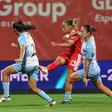 Lúcia Alves fez o primeiro golo do Benfica na Liga BPI 2026/27 (foto: SLB)