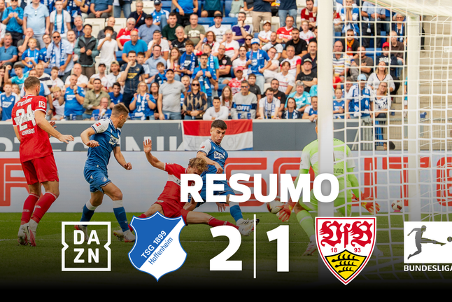 Hoffenheim vence e iguala Estugarda sem Tiago Tomás (resumo)