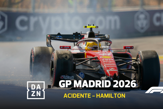 Madrid faz nova vítima: Lewis Hamilton acabou no muro