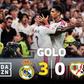 Remate perfeito de Bellingham no terceiro golo do Real Madrid