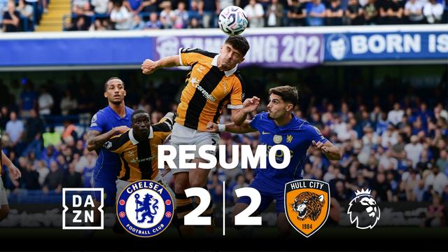 Chelsea volta a desiludir contra Hull surpreendente (resumo)
